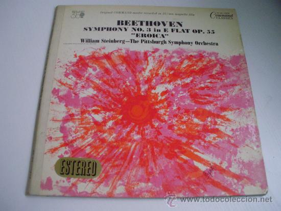 Discos de vinilo: BEETHOVEN - SYMPHONY NO. 3 IN E FLAT OP. 55 - Foto 1