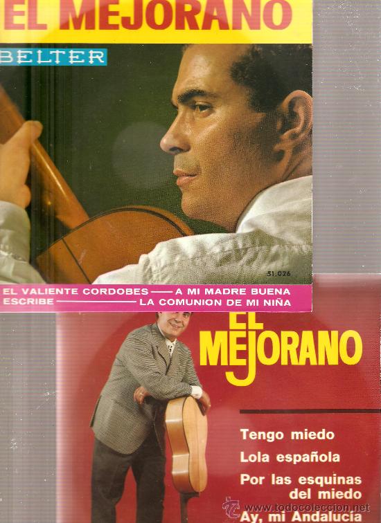 Discos de vinilo: 2 EP&acute;S  EL MEJORANO - Foto 1