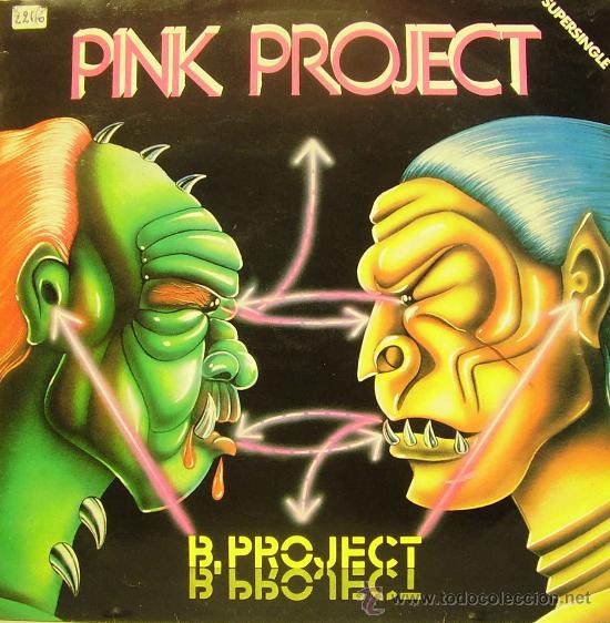 Discos de vinilo: PINK PROJECT-B-PROJECT MAXI SINGLE VINILO 1983 PROMOCIONAL SPAIN - Foto 1