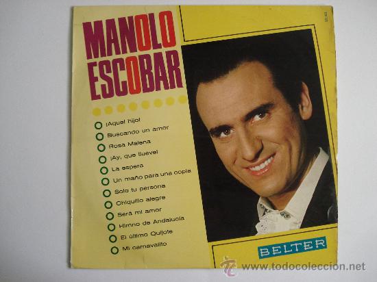 Discos de vinilo: MANOLO ESCOBAR. - Foto 1