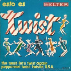 Discos de vinilo: EP-FATS AND HIS BOYS-BELTER 50258-1961-TWIST. Lote 25946752