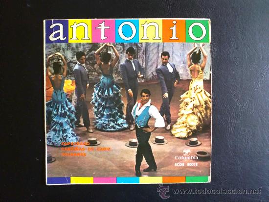 Discos de vinilo: ANTONIO - ZAPATEADO - EP ESPA&Ntilde;A - Foto 1