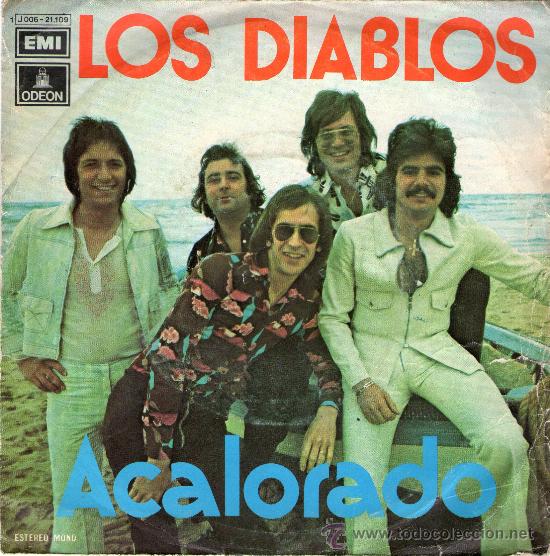 Discos de vinilo: SINGLE - LOS DIABLOS - &rdquo;ACALORADO&rdquo;. - Foto 1
