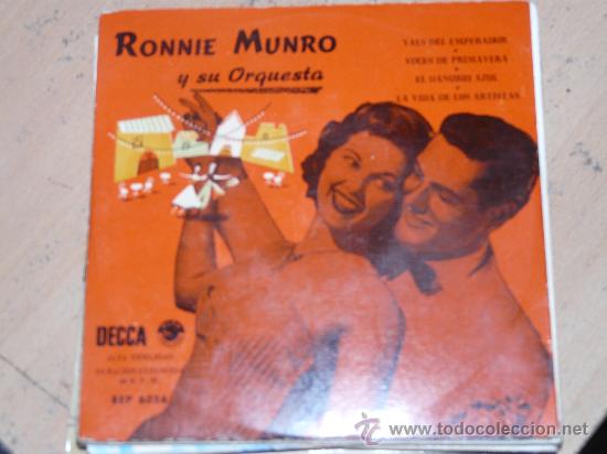 Discos de vinilo: RONNIE MUNRO Y SU ORQUESTA - DECCA BEP6056 E.P. - Foto 1