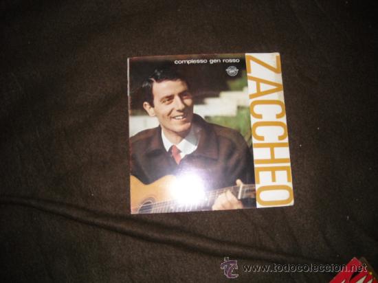Discos de vinilo: GEN ROSSO  SINGLE  LE CANZONI DEL COMPLESSO CARPETA DOBLE - Foto 1