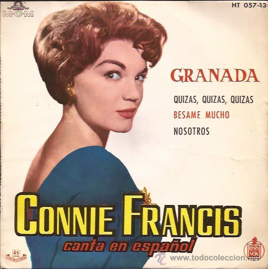 Discos de vinilo: EP-CONNIE FRANCIS-HISPAVOX 05713 - Foto 1