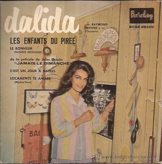 Discos de vinilo: EP-DALIDA-BARCLAY 28229-ED.ESPA&Ntilde;OLA - Foto 1