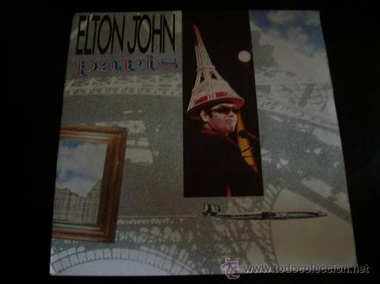 Discos de vinilo: EP ELTON JOHN.Paris.Gypsy heart. - Foto 1