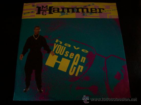 Discos de vinilo: EP MC HAMMER. Have you seen her. - Foto 1