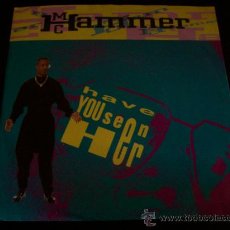 Discos de vinilo: EP MC HAMMER. HAVE YOU SEEN HER.. Lote 26160180