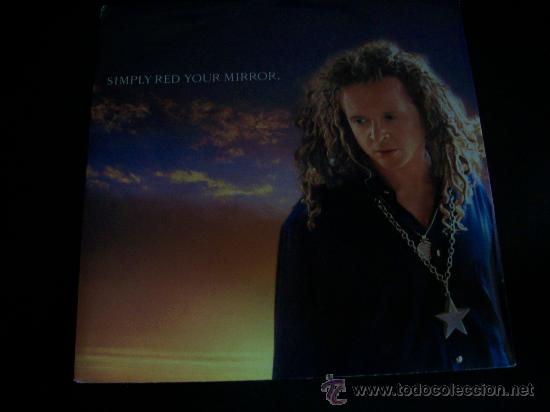 Discos de vinilo: EP SIMPLY RED. Your mirror. - Foto 1