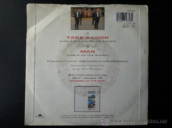 Discos de vinilo: LEVEL 42 - TAKE A LOOK - SINGLE VINILO 7 - Foto 2