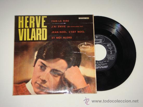 Discos de vinilo: vinilo ep de herv&eacute; vilard - Foto 1