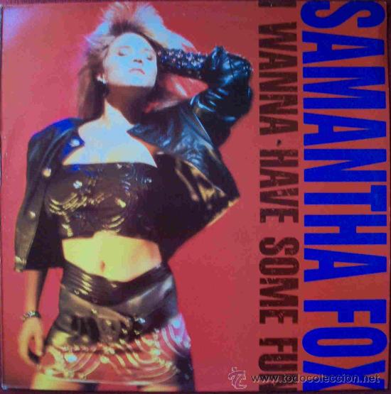 Discos de vinilo: Discos (Samantha Fox)  Wanna have some fun - Foto 1