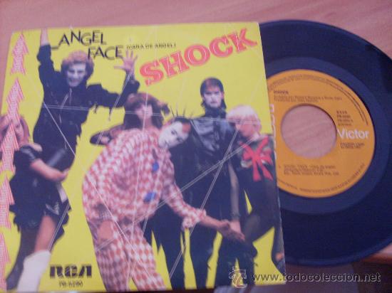 Discos de vinilo: SHOCK ( ANGEL FACE / RERB ) SINGLE ESPA&Ntilde;A 1981 (EPI04) - Foto 1