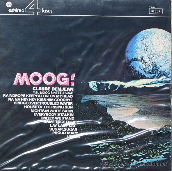 Discos de vinilo: Moog		Claude Den Jean		DECCA		1973 - Foto 1