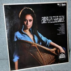 Discos de vinilo: LOS VALLDEMOSA - LP VINILO 12” - SONG IN THE SUN - EDITADO EN INGLATERRA / UK - 12 TRACKS - AÑO 1963. Lote 26347077