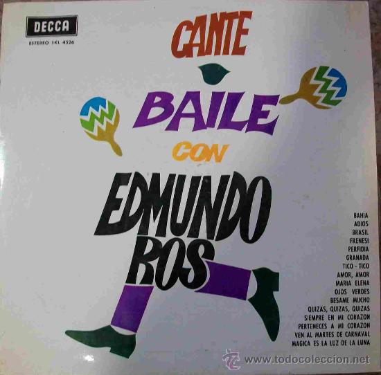 Discos de vinilo: Discos (Edmundo Ros) - Foto 1