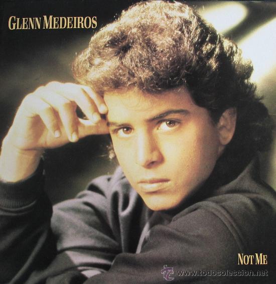 Discos de vinilo: Glenn Medeiros - Not me - Polydor 1988 - Foto 1