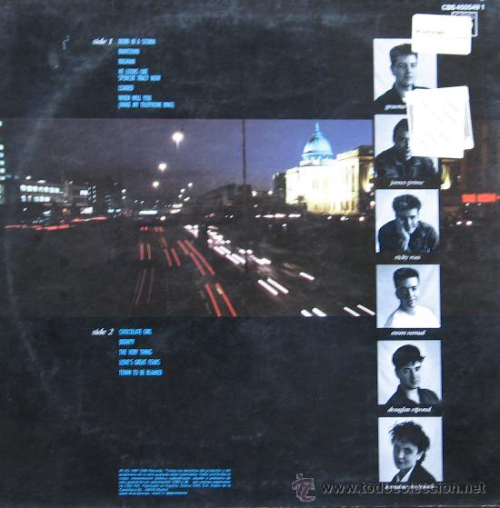 Discos de vinilo: Deacon Blue - Raintown - CBS 1987 - Foto 2