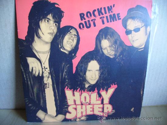 Discos de vinilo: HOLY SHEEP ---- ROCKIN&acute;OUT TIME + 3 - Foto 1