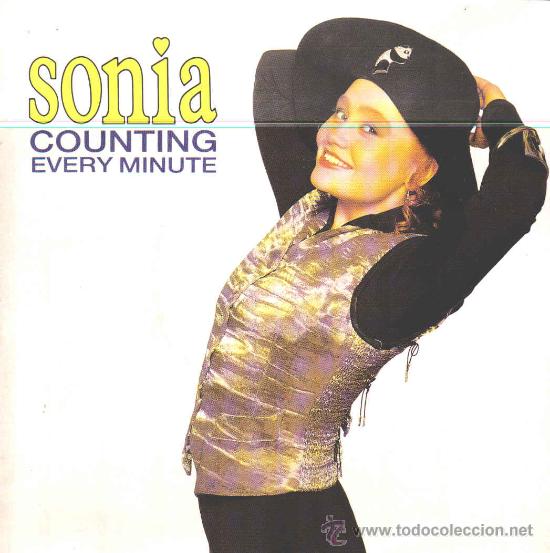 Discos de vinilo: SONIA-COUNTING EVERY MINUTE SINGLE VINILO 1990 (ENGLAND) - Foto 1