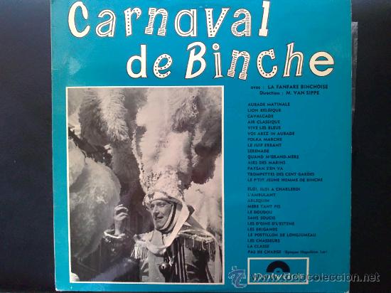 Vinyl records: CARNAVAL DE BINCHE - DISCO LP DE VINILO