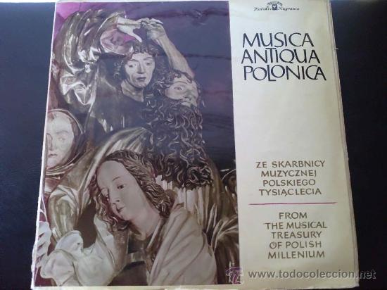 Discos de vinilo: M&Uacute;SICA ANTIQUA POL&Oacute;NICA - LP VINILO - Foto 1