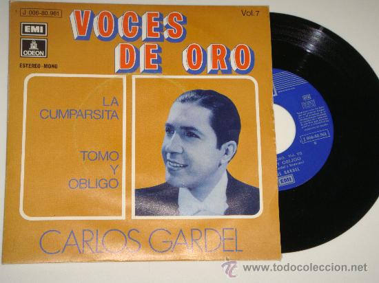 Discos de vinilo: single de carlos gardel - Foto 1