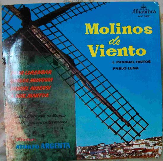 Dischi in vinile: Discos (Zarzuela) Molinos de Viento