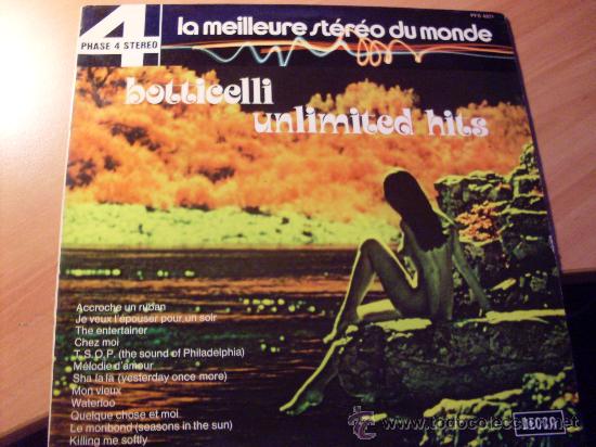 Discos de vinilo: BOTTICELLI UNLIMITED HITS LP (B-47) - Foto 1