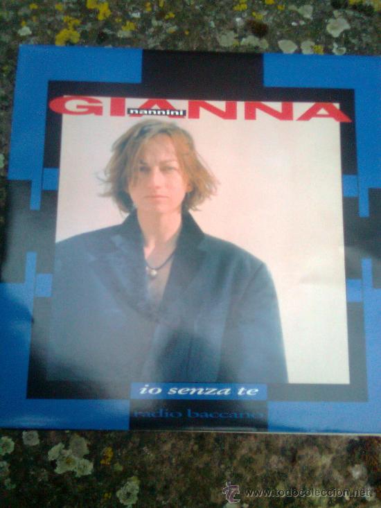 Discos de vinilo: Gianna Nannini - Io senza di te (Polygram, 1993) - Foto 1