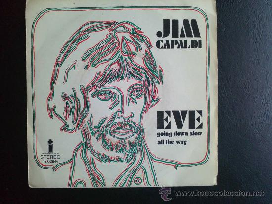 Discos de vinilo: JIM CAPALDI - TRAFFIC - EVE - SINGLE ESPA&Ntilde;A COMO NUEVO - Foto 1
