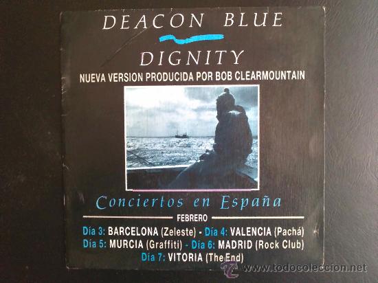Discos de vinilo: DEACON BLUE, DIGNITY. SINGLE ESPA&Ntilde;A PROMOCIONAL - Foto 1