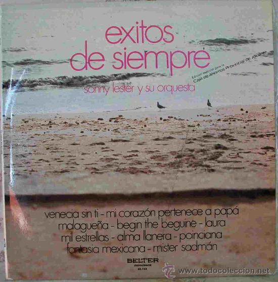 Discos de vinilo: Discos (Sonny Lester) Exitos de Siempre - Foto 1