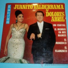 Discos de vinilo: JUANITO VALDERRAMA Y DOLORES ABRIL. BELTER. Lote 26571394