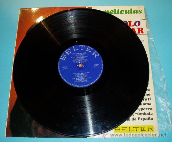 Discos de vinilo: PEL&Iacute;CULAS DE MANOLO ESCOBAR. BELTER - Foto 2