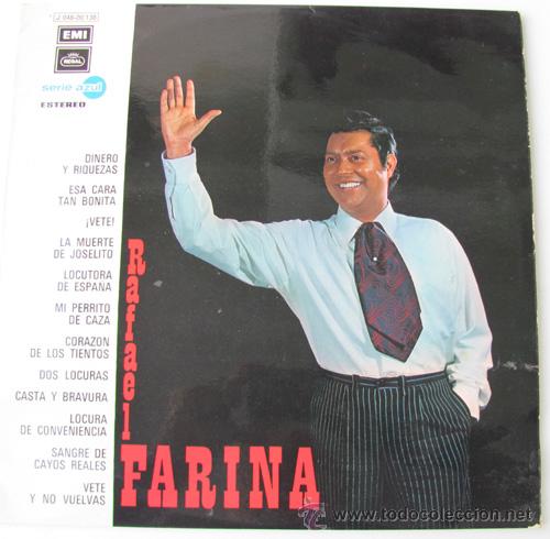 Discos de vinilo: RAFAEL FARINA - LP DE 1972 - Foto 1