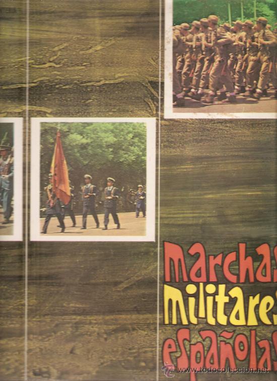 Discos de vinil: 2 LP&acute;S: MARCHAS MILITARES ESPA&Ntilde;OLAS + MARCHAS E HIMNOS