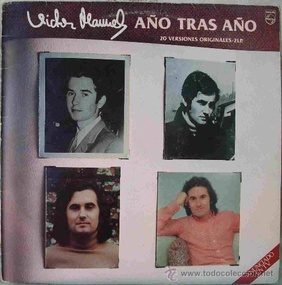 Discos de vinilo: Discos (Victor Manuel) A&ntilde;o tras A&ntilde;o (2-Discos) - Foto 1