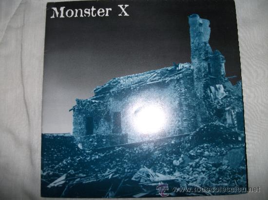 Discos de vinilo: MONSTER X / 1995 /DESPLEGABLE :  LETRAS / POSTER - Foto 1