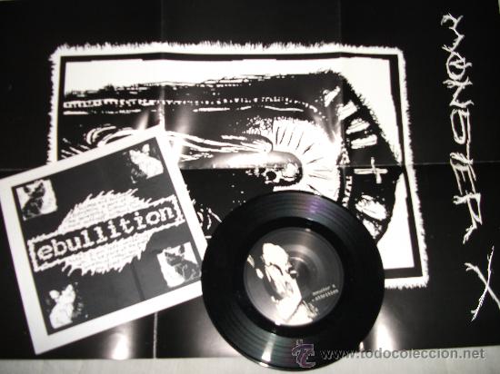 Discos de vinilo: MONSTER X / 1995 /DESPLEGABLE :  LETRAS / POSTER - Foto 2