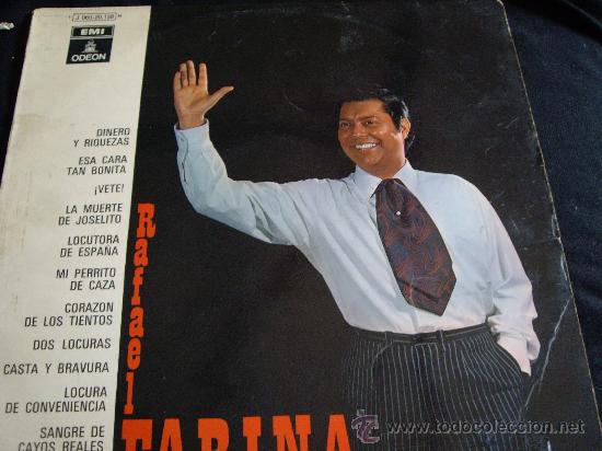 Discos de vinilo: RAFAEL FARINA-EMI ODEON 1969 - Foto 1