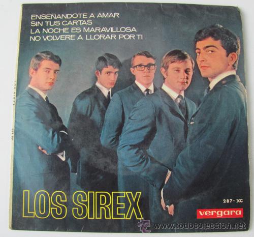 Discos de vinilo: LOS SIREX - ENSE&Ntilde;ANDOTE A AMAR - EP 1965 - Foto 1