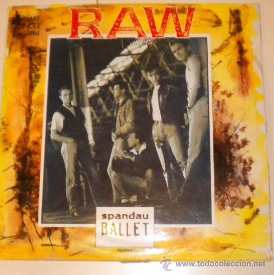 Discos de vinilo: Spandau Ballet - RAW - CBS 1988 - Maxi single - Foto 1