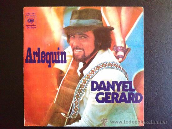 Discos de vinilo: DANYEL GERARD - ARLEQU&Iacute;N - SINGLE ESPA&Ntilde;A - Foto 1