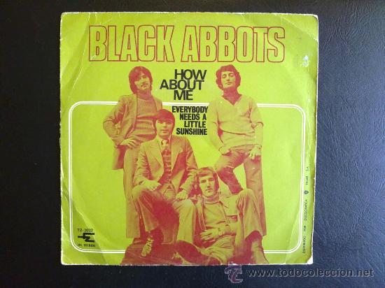 Discos de vinilo: BLACK ABBOTS - HOW ABOUT ME - SINGLE ESPA&Ntilde;OL ORIGINAL - Foto 1
