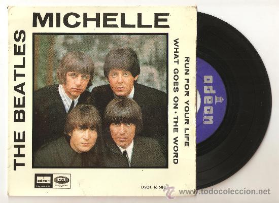 Discos de vinilo: THE BEATLES MICHELLE - FIRST PRESS - TYPE 1 - Foto 1
