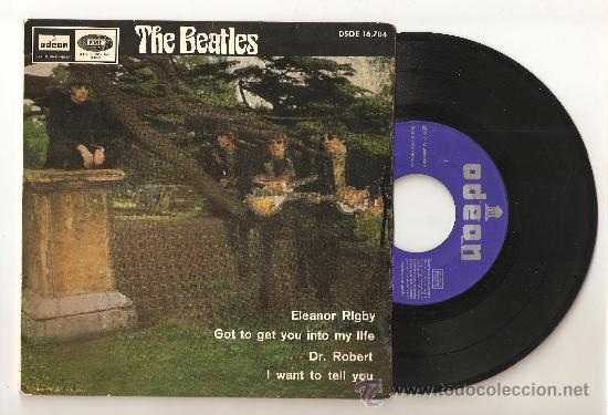 Discos de vinilo: THE BEATLES - ELEANOR RIGBY - FIRST PRESS - Foto 1