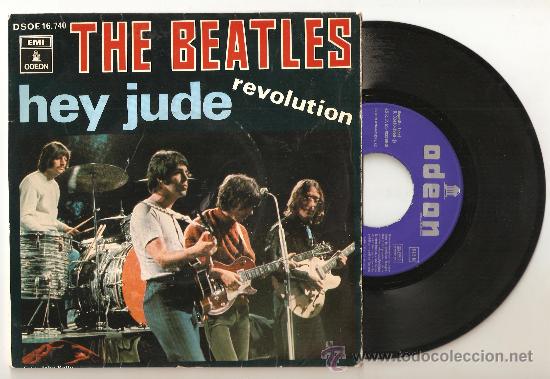 Discos de vinilo: THE BEATLES - HEY JUDE - FIRST PRESS - Foto 1